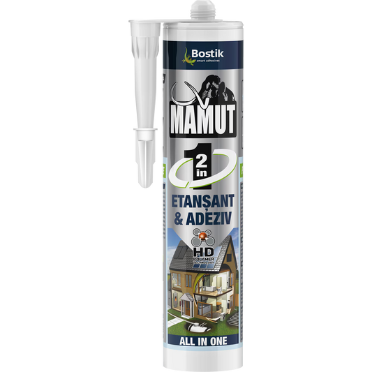 Adeziv si izolant mamut seal universal, alb, 290 ml / D 1184111
