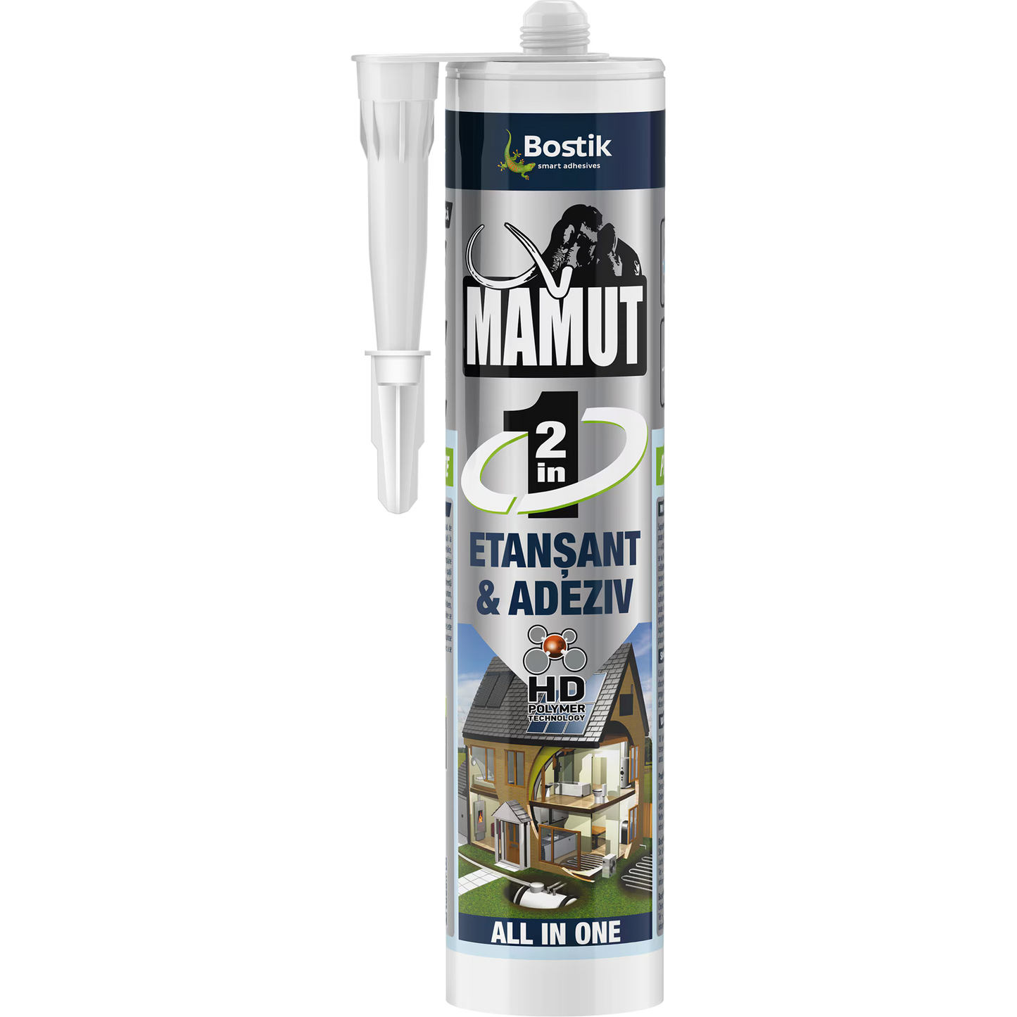 Adeziv si izolant mamut seal universal, gri, 290 ml / D 1184115