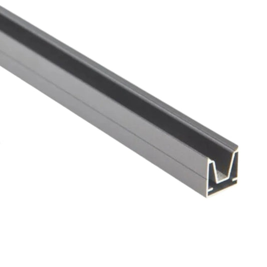 Sina gard, aluminiu, Naimeed D6479, 180x2.4x2.2 cm, Gri