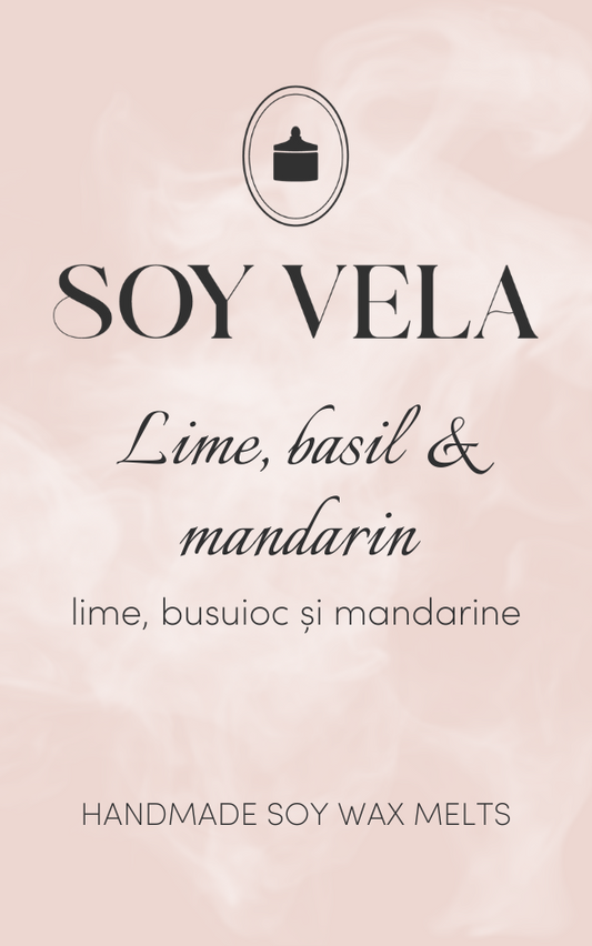 Ceară parfumată Lime basil & mandarin